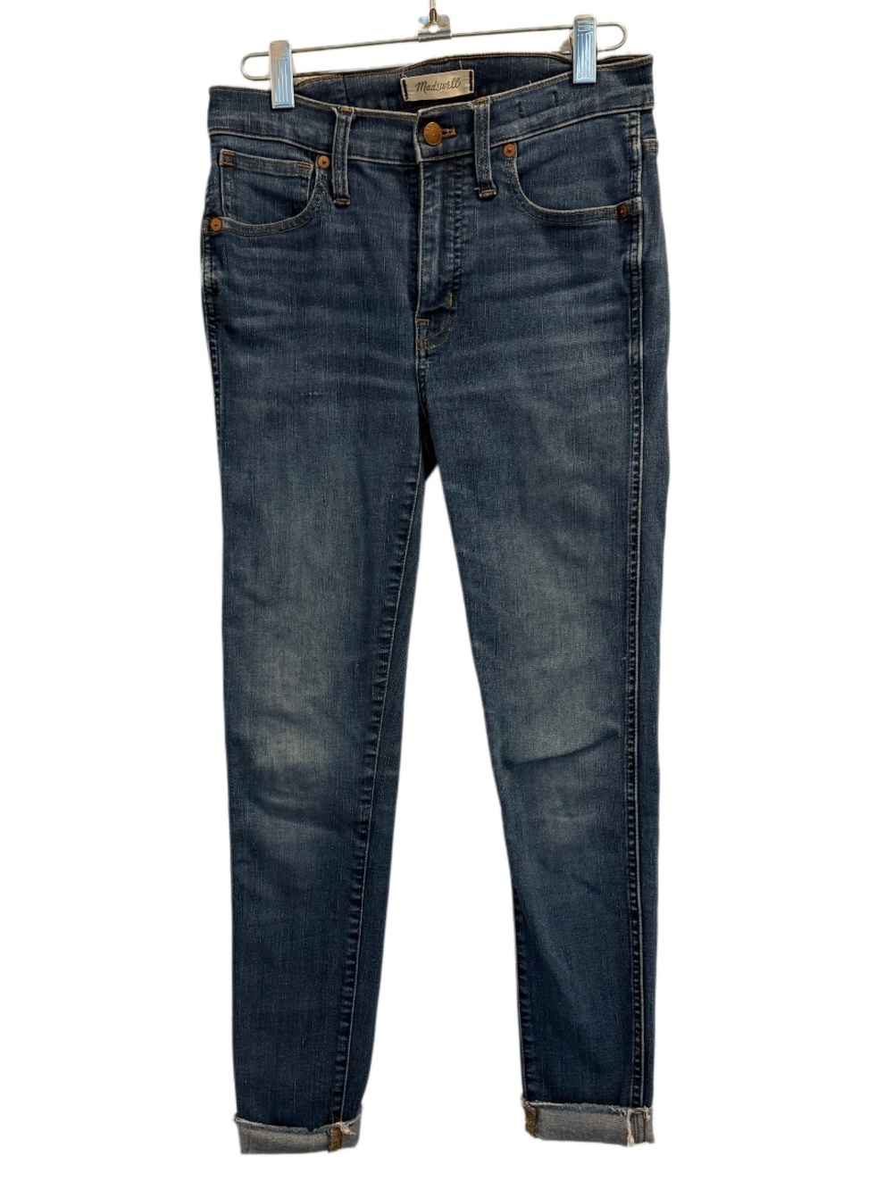 Madewell Women's High-Rise Skinny Jeans - medium wash Blue
